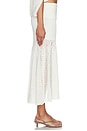 view 3 of 7 Kiernan Knit Skirt in White