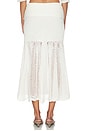 view 5 of 7 Kiernan Knit Skirt in White