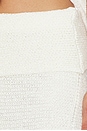 view 7 of 7 Kiernan Knit Skirt in White