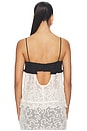 view 3 of 5 Jayde Top in Ivory & Black