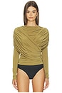 view 2 of 5 Hestia Bodysuit in Antique Moss