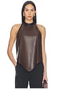 view 1 of 4 Sonia Knit Combo Top in Mocha & Black