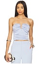view 1 of 4 Talia Top in Periwinkle