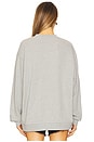 view 4 of 5 Paris Souvenir Boyfriend Sweatshirt in Grey Marle
