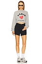 view 5 of 5 Paris Souvenir Boyfriend Sweatshirt in Grey Marle