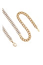 view 3 of 3 Chain Belt in Gold