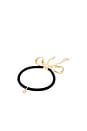 view 2 of 2 Bow Organica Hair Tie in Gold