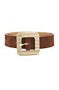 view 3 of 3 Timeless Texture Belt in Warm Truffle