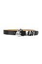 view 1 of 3 Modern Western Belt in Carbon Black