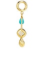 view 1 of 4 Charm in Gold & Multi