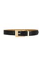 view 1 of 3 Engraved Buckle Belt in Black