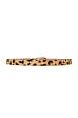 view 2 of 3 Modern Saddle Belt in Cheetah Print