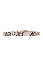 view 2 of 3 Large Signature Buckle Belt in Grey Snake