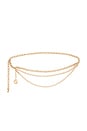 view 1 of 3 Modern Edge Layered Waist Chain in Gold