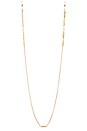 view 2 of 2 Liquid Melt Eyeglass Chain in Gold