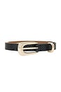 view 3 of 3 CEINTURE MODERN SADDLE in Grey Snake