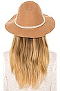 view 2 of 3 Pearl Band Hat in Tan
