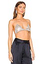 view 2 of 5 Bra Top in Silver
