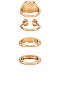 view 3 of 3 Variety Ring Set in Gold