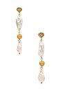 view 1 of 2 Pearl Drop Earrings in Pearl