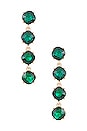 view 1 of 2 BRINCOS FOUR THE MONEY in Emerald