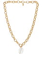 view 1 of 2 Pearl Pendant Necklace in Gold