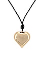 view 2 of 2 Heart Pendant Necklace in Gold