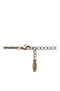 view 3 of 3 Choker Bib Necklace in Brass