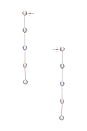 view 2 of 2 Pearl Dangle Earring in Grey Pearl