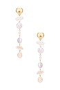 view 1 of 2 Tiered Drop Earring in Pearl
