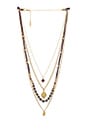 view 1 of 3 Multi Layered Necklace in Plum