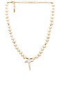view 1 of 2 Pearl Cross Necklace in Pearl