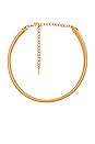 view 1 of 2 Coil Choker Necklace in Gold