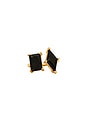 view 1 of 3 Kelly Ring in Black & Gold
