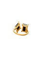 view 3 of 3 Kelly Ring in Black & Gold