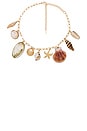 view 1 of 3 Private Island Assorted Shell Necklace in Gold