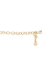 view 3 of 3 Choker Necklace in Green & Gold