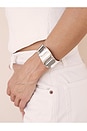 view 3 of 5 Smooth Cuff Bracelet in Silver