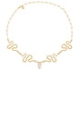 view 1 of 3 Royal Snake Choker in Gold