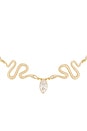 view 2 of 3 Royal Snake Choker in Gold