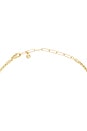 view 3 of 3 Twisted Turquoise Statement Pendant Necklace in Turquoise & Gold