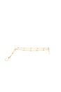 view 2 of 3 BRACELET ELEGANT in Clear Crystal & Gold
