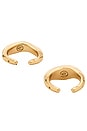 view 3 of 3 Liquid Lux Ear Cuff Set in Gold