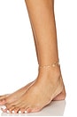 view 3 of 3 Oceanic Dream Station Anklet in Gold