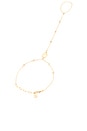 view 2 of 2 Oceanic Dreams Hand Chain in Gold