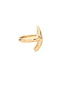 view 2 of 3 Starfish Wrap Ring in Gold