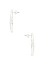 view 2 of 2 Statement Starfish Stud Earrings in Silver