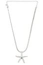 view 1 of 3 Mermaid Cove Starfish Pendant Necklace in Silver