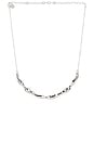 view 1 of 2 Molten Metal Necklace in Silver