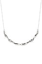 view 2 of 2 Molten Metal Necklace in Silver